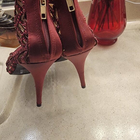 Back-zip Stiletto Ankle Boots - Picture 2 of 2